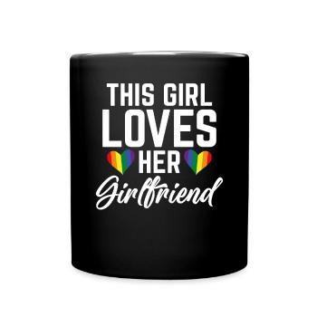 Lesbian Gifts - Tasse einfarbig - Schwarz - Vorne