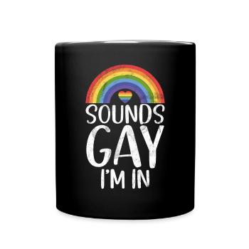 Lesbian Gifts - Tasse einfarbig - Schwarz - Vorne