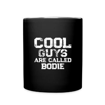 Cool guys are called Bodie - Tasse einfarbig - Schwarz - Vorne