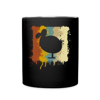 Dodo - Tasse einfarbig - Schwarz - Vorne