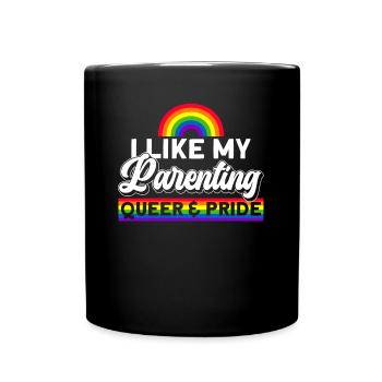 Parents gays Gay Pride Famille Parents queer - Mug uni - noir - Devant