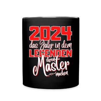 Master 2024 Études de fin d’études Dire la légende - Mug uni - noir - Devant