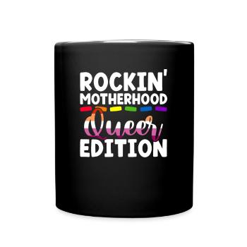 Gay Mom Lesbian Mothers Mothers Day - Full Colour Mug - black - Front