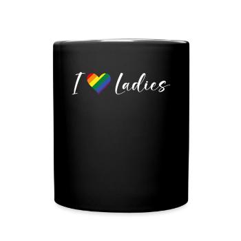 Lesbian Gifts - Tasse einfarbig - Schwarz - Vorne