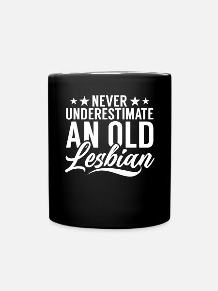 Lesbian Gifts - Tasse einfarbig - Schwarz