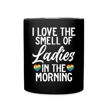 Lesbian Gifts - Tasse einfarbig - Schwarz - Vorne