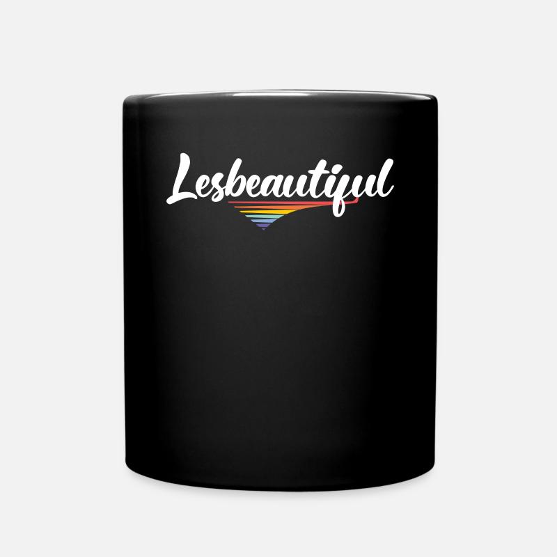 Lesbian Gifts - Tasse einfarbig - Schwarz