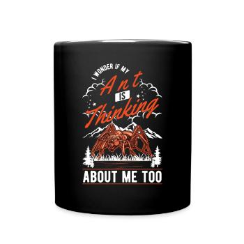 Ants, Ant Farm, Anthill, Fire Ants - Full Colour Mug - black - Front