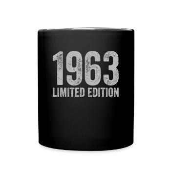 Vintage 1963 édition limitée anniversaire - Mug uni - noir - Devant