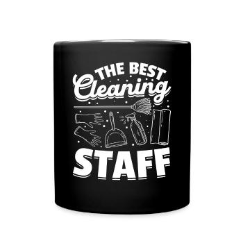 Le meilleur personnel de nettoyage - House Cleaner Housekeepe - Mug uni - noir - Devant
