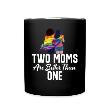 Lesbian Gifts - Tasse einfarbig - Schwarz - Vorne