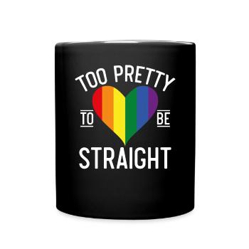 Lesbian Gifts - Tasse einfarbig - Schwarz - Vorne