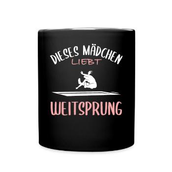 Long Jump Love - Full Colour Mug - black - Front