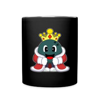 Boule de bowling King Bowling - Mug uni - noir - Devant