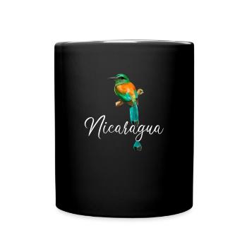 Nicaragua Guardabarranco, Nicaragua - Tasse einfarbig - Schwarz - Vorne