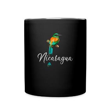 Nicaragua Guardabarranco, Nicaragua - Tasse einfarbig - Schwarz - Vorne