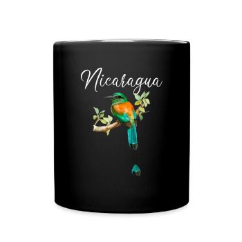 Nicaragua Guardabarranco, Nicaragua - Tasse einfarbig - Schwarz - Vorne