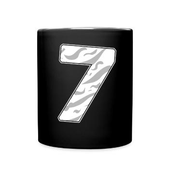 7 - Full Colour Mug - black - Front