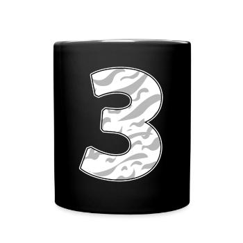 3 - Mug uni - noir - Devant