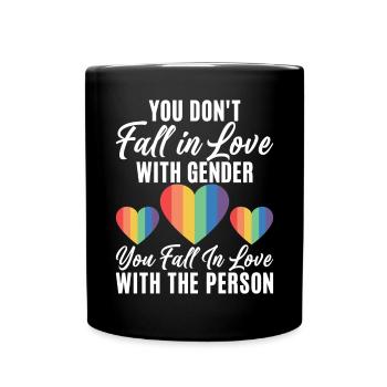 Lesbian Gifts - Tasse einfarbig - Schwarz - Vorne
