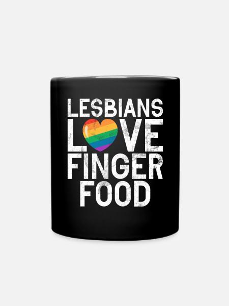 Lesbian Gifts - Tasse einfarbig - Schwarz