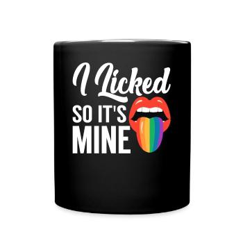 Lesbian Gifts - Tasse einfarbig - Schwarz - Vorne