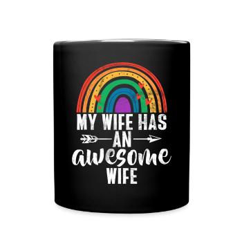 Lesbian Gifts - Tasse einfarbig - Schwarz - Vorne