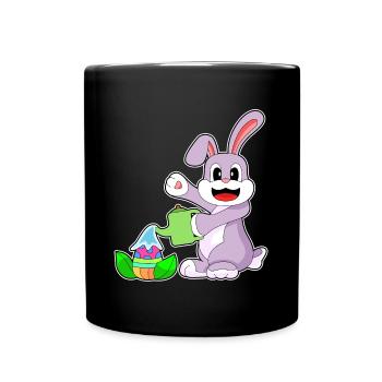 Jardin de Pâques Bunny - Mug uni - noir - Devant