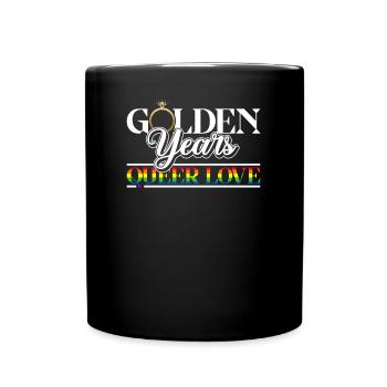 Gay Pride Wedding Gay Marriage - Full Colour Mug - black - Front