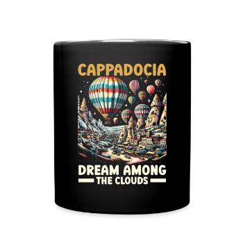 Cappadoce Turquie Voyage Vacances J’aime Istanbul - Mug uni - noir - Devant