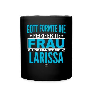 Larissa Nom Design - Mug uni - noir - Devant