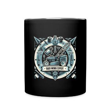 Yard Work Expert 19 - Full Colour Mug - black - Front
