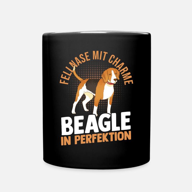 Chien Beagle - Mug uni - noir