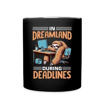 Büro Humor Business Bureau à domicile - Mug uni - noir - Devant
