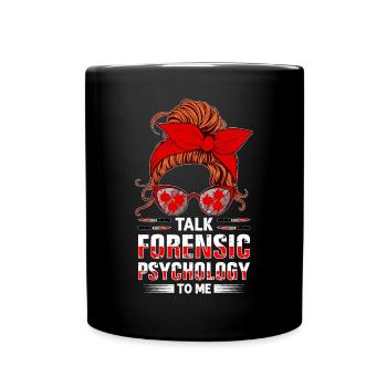 True Crime - Tasse einfarbig - Schwarz - Vorne