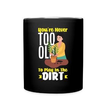 Gardener, Gardener, Gardener, Hobby Gardener, Plants - Full Colour Mug - black - Front