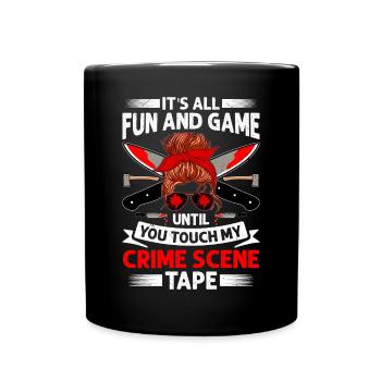 True Crime - Full Colour Mug - black - Front