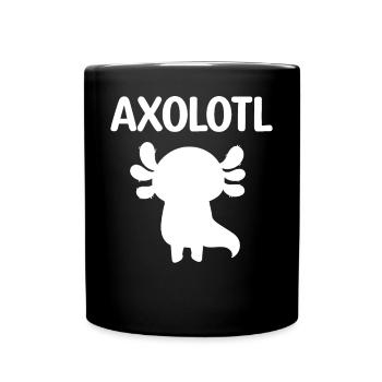 Axolotl - Full Colour Mug - black - Front