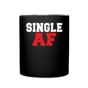 Single Gift - Tasse einfarbig - Schwarz - Vorne