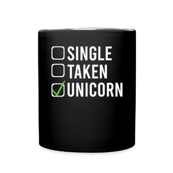 Single Gift - Full Colour Mug - black - Front