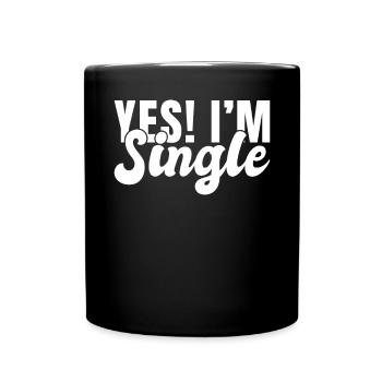 Single Gift - Full Colour Mug - black - Front