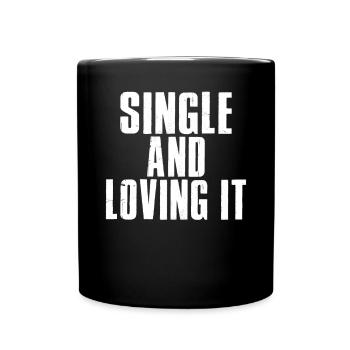 Single Gift - Full Colour Mug - black - Front