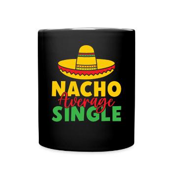 Single Gift - Full Colour Mug - black - Front