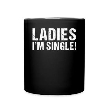 Single Gift - Full Colour Mug - black - Front