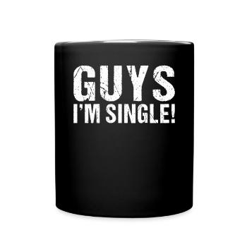 Single Gift - Full Colour Mug - black - Front
