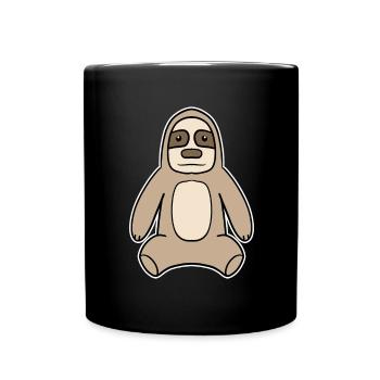 Paresseux Motif Animal - Mug uni - noir - Devant
