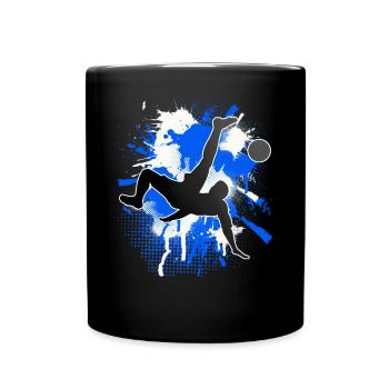 Soccer Soccer Players - Full Colour Mug - black - Front