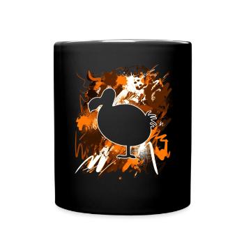 Dodo - Tasse einfarbig - Schwarz - Vorne