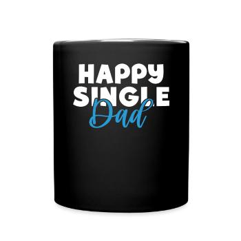 Single Gift - Tasse einfarbig - Schwarz - Vorne