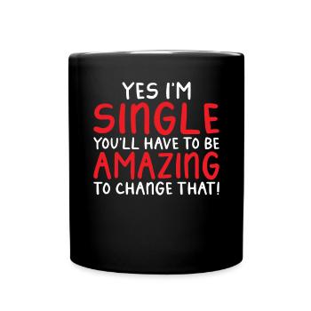 Cadeau unique - Mug uni - noir - Devant